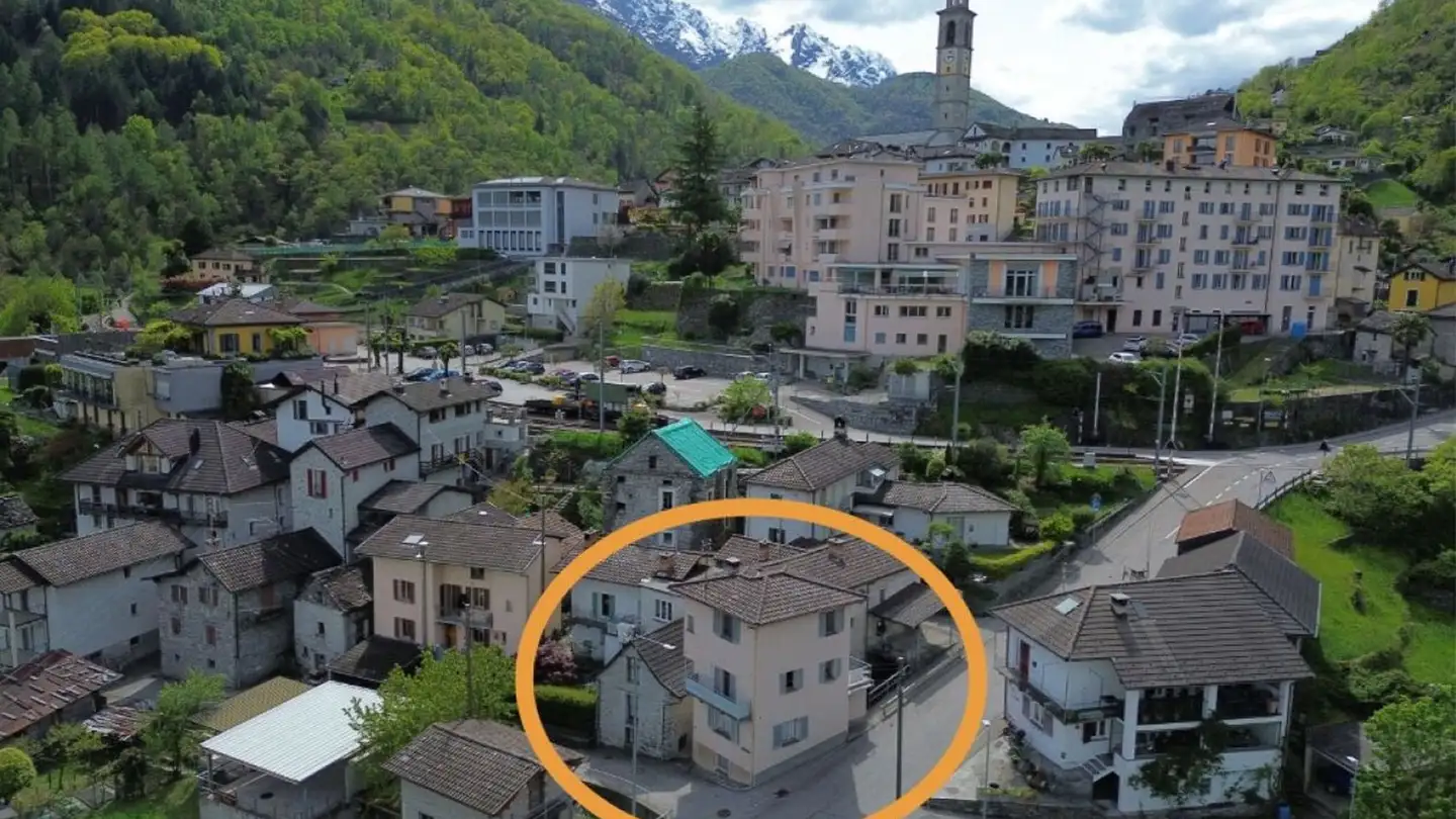 Maison individuelle à vendre - 6655 Intragna