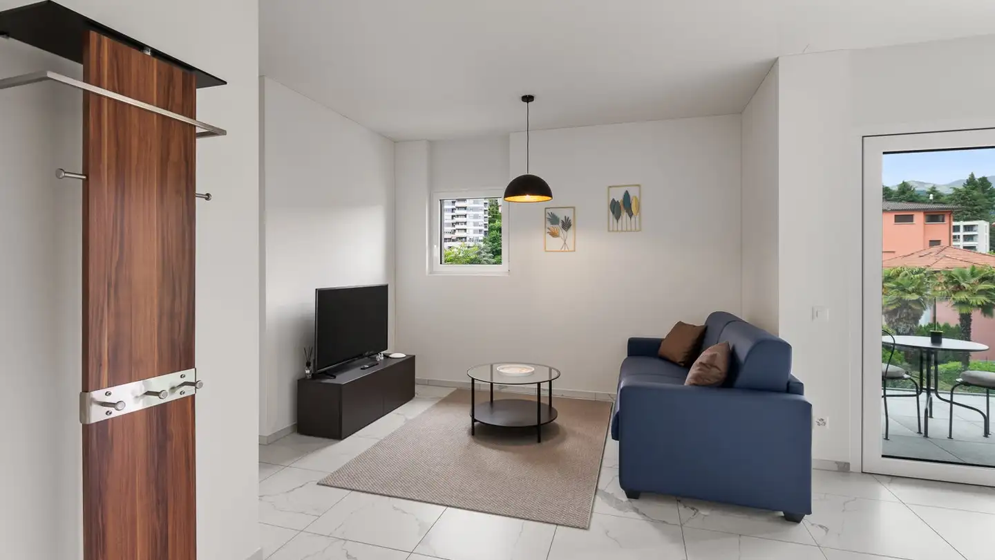 Möblierte Wohnung mieten - Via Francesco Borromini 23, 6900 Lugano - Foto 3