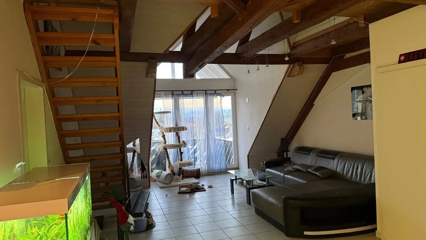 Attique à louer - Rebenweg 13, 8332 Russikon - Photo 3