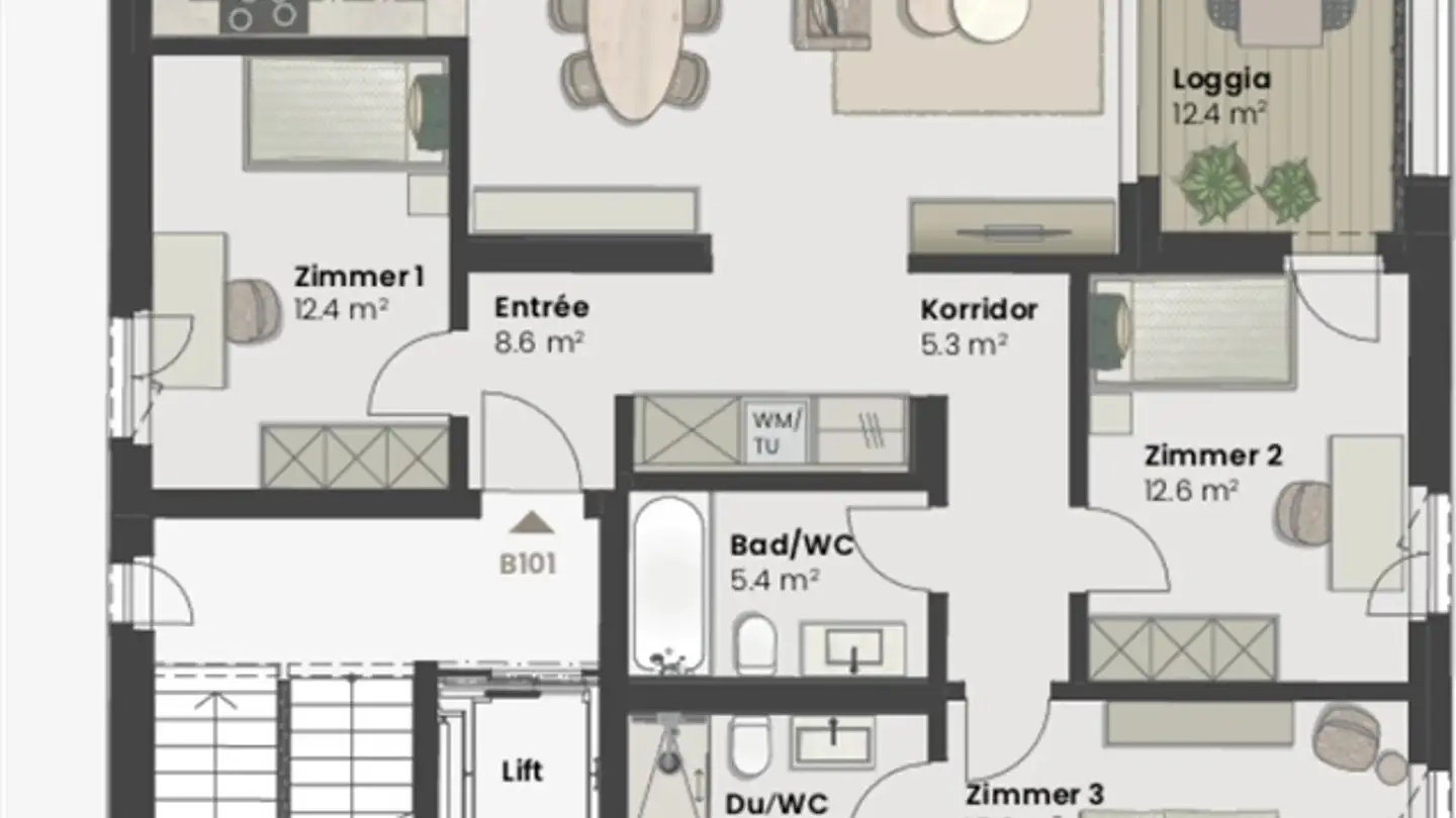 Appartamento in vendita - Fehraltorferstrasse 9, 8615 Wermatswil - Foto 4