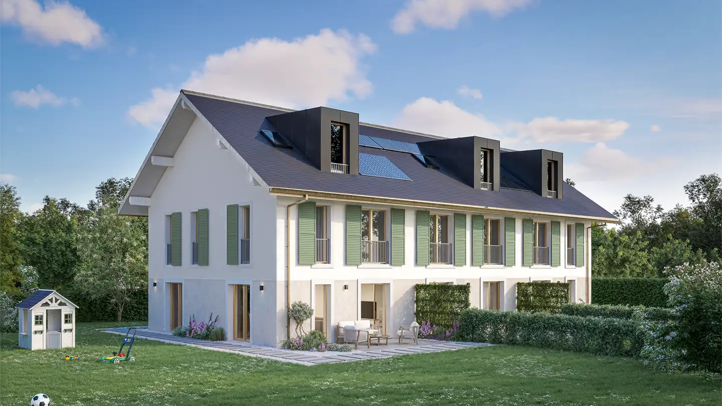 Casa a schiera in vendita - Chemin De La Vi-Longe, 1213 Onex