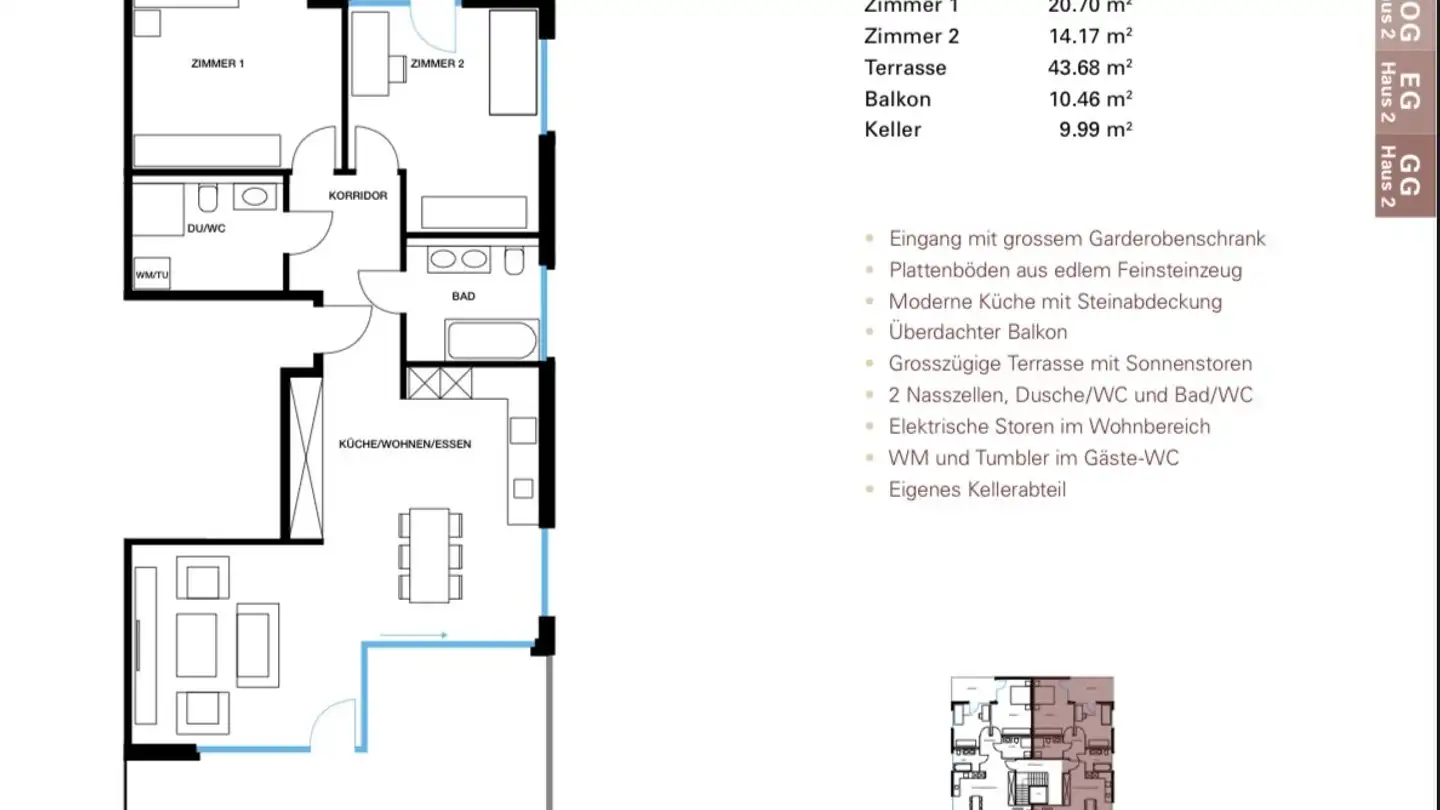Attique à louer - Baslerstrasse 33b, 4665 Oftringen