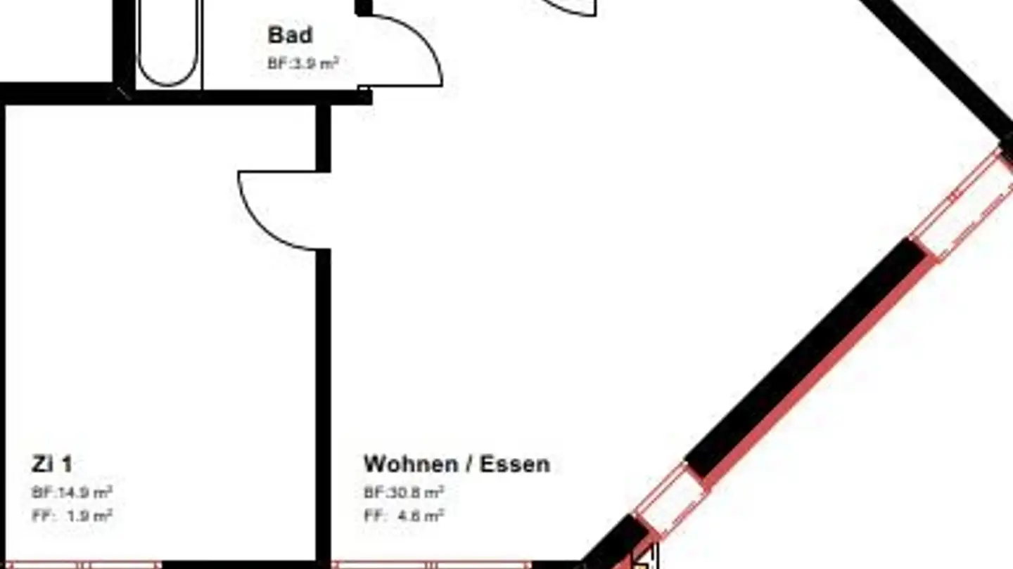 Dachgeschosswohnung mieten - Alpenquai 26, 6005 Luzern - Foto 3