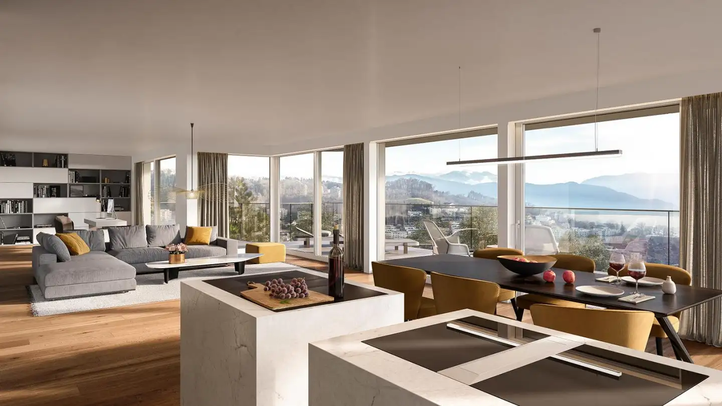 Terrassenwohnung kaufen - 6006 Luzern