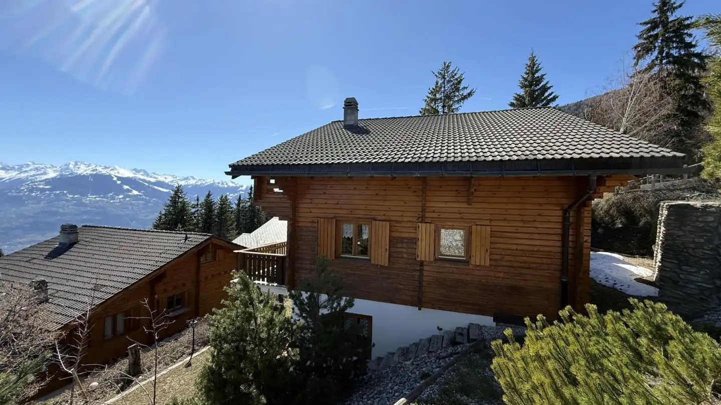 Chalet à vendre - Route D'anzère, 1972 Anzère - Photo 2