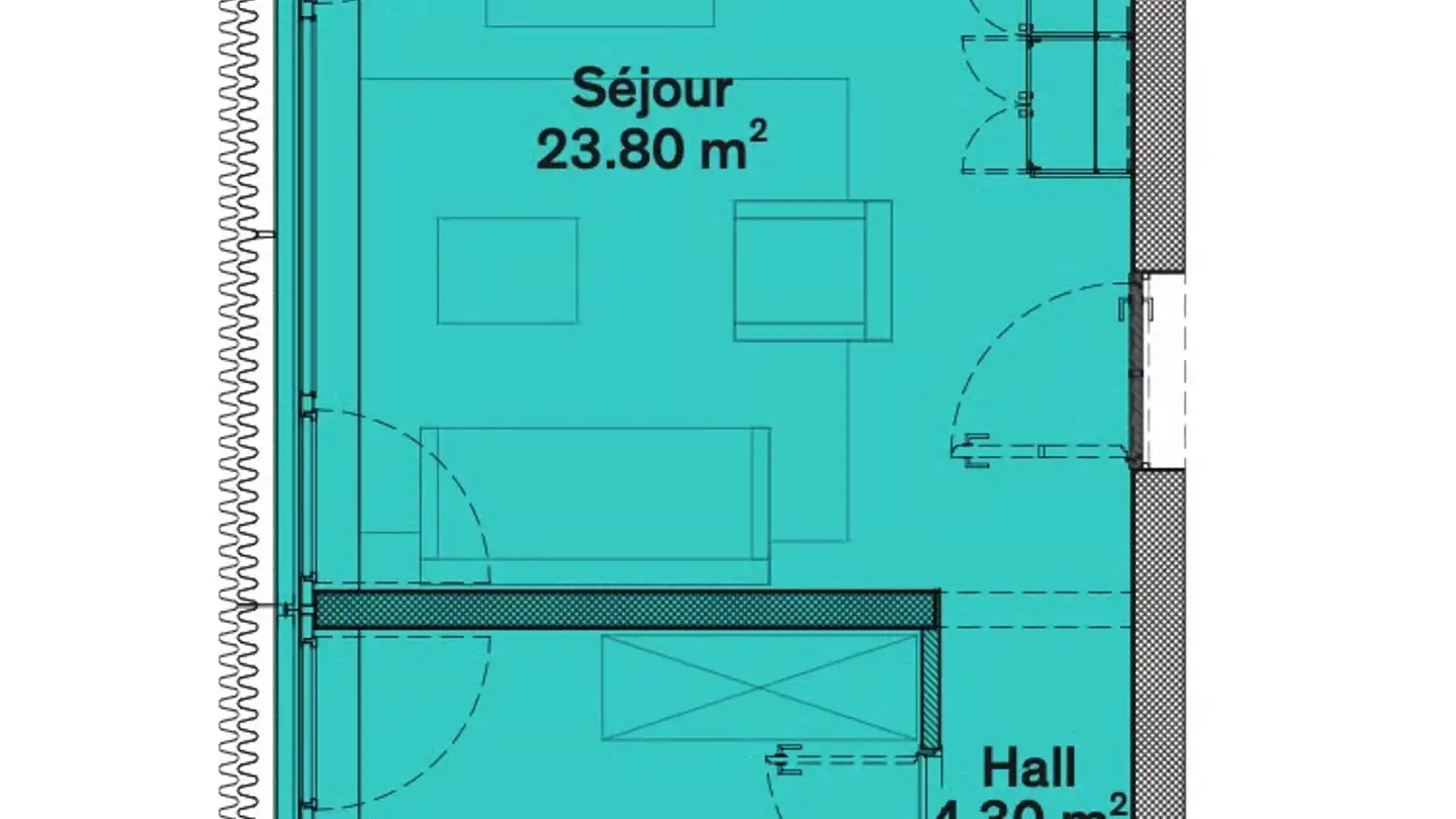 Appartement à louer - Promenade De Castellane 4, 1110 Morges