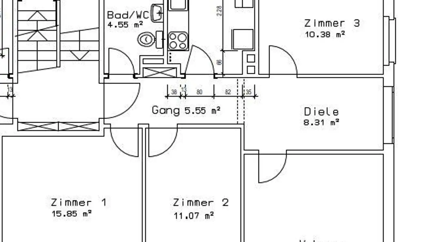 Appartement à louer - Engefluhstrasse 17, 8212 Neuhausen am Rheinfall - Photo 2