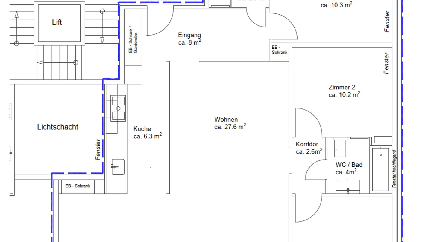 Appartamento in affitto - Hildanusstrasse 3, 3013 Bern - Foto 2