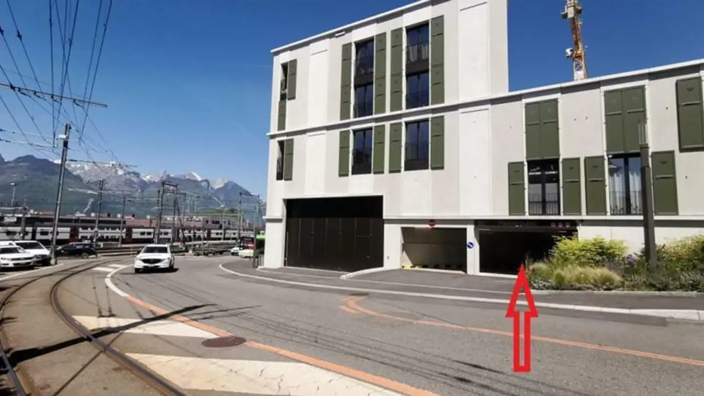 Place de parking intérieure pour moto à louer - Place de la Gare 5, 1860 Aigle