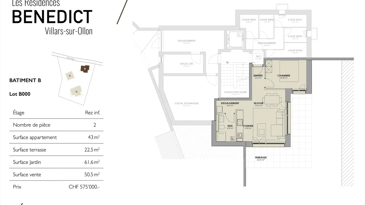 Appartamento in vendita - Route Des Layeux 21, 1884 Villars-sur-Ollon - Foto 2