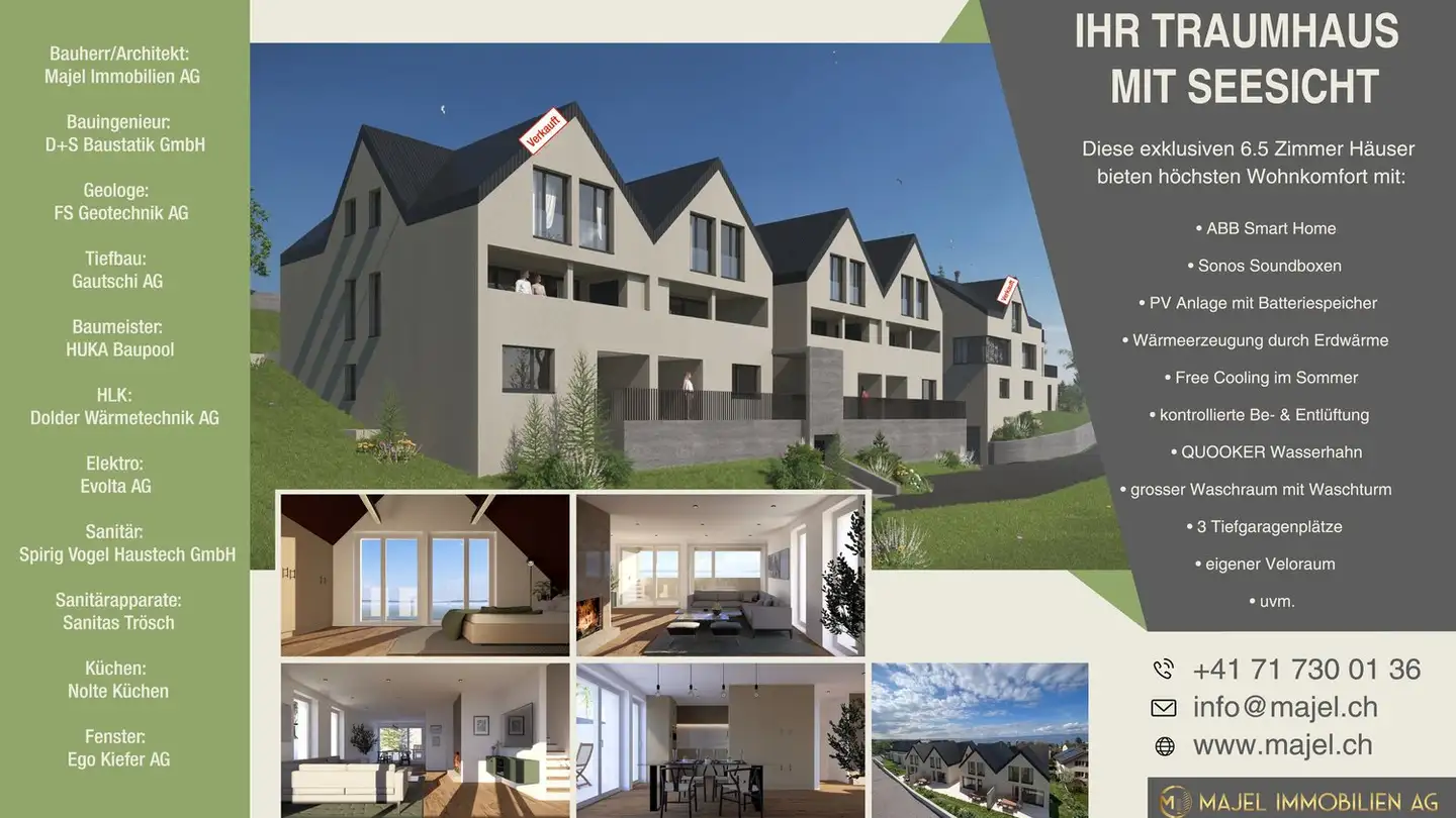 Maison jumelle à vendre - Thalerstrasse 11, 9422 Staad SG