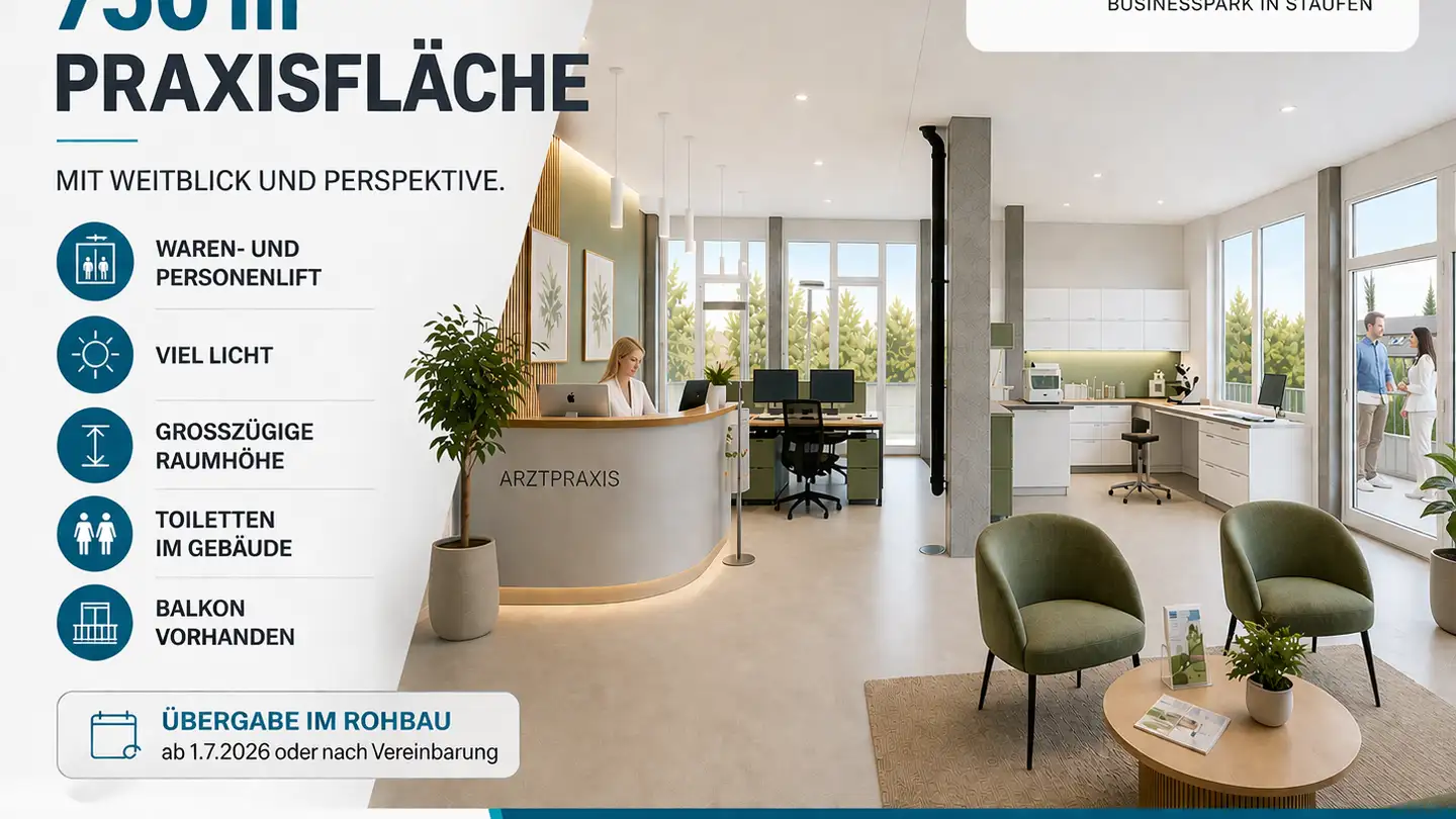 Studio medico in affitto - Aarauerstrasse 60, 5603 Staufen