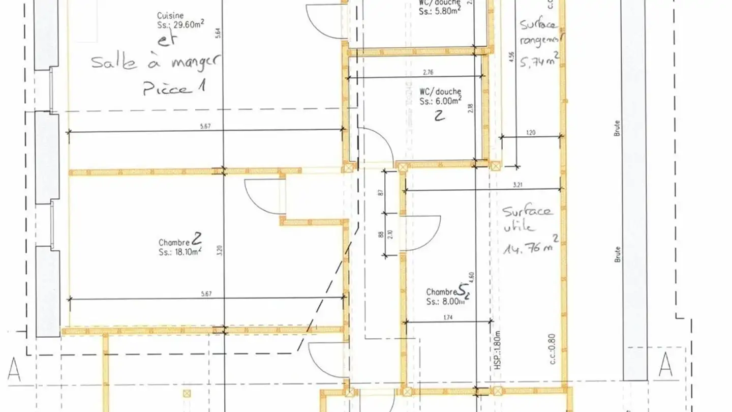 Appartamento in affitto - Grande Rue 28, 2316 Les Ponts-de-Martel - Photo 3