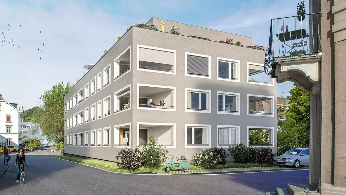 Wohnung mieten - Mittlere Gstadstrasse 18, 4142 Münchenstein