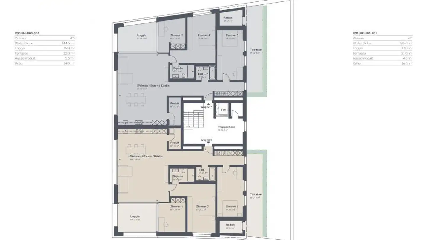 Penthouse for rent - Postplatz 1, 5610 Wohlen AG - Photo 4