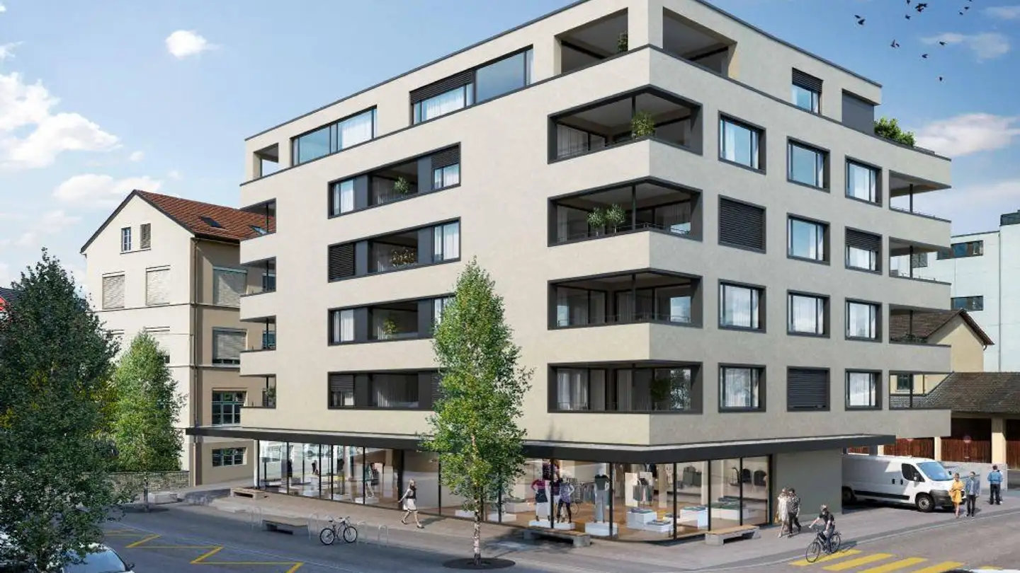 Penthouse for rent - Postplatz 1, 5610 Wohlen AG