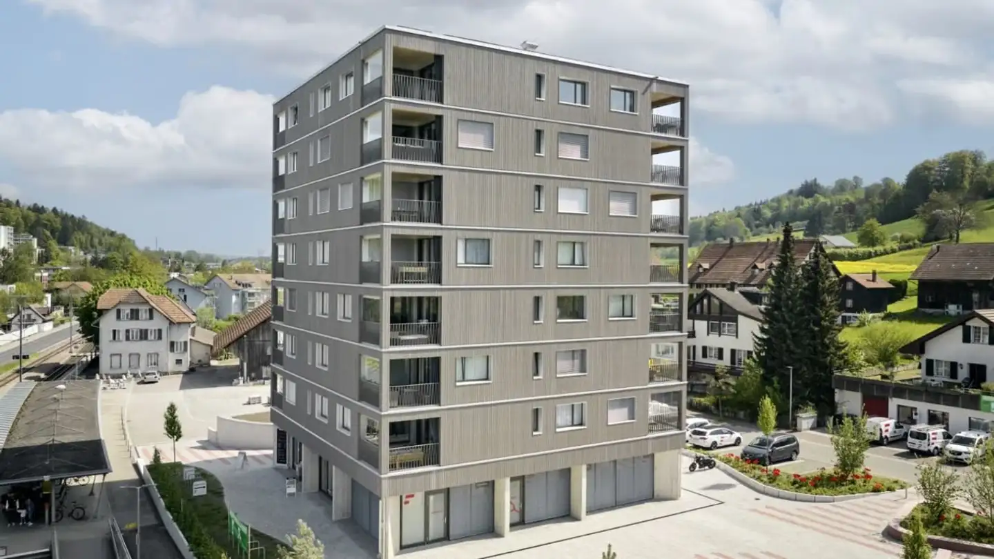 Place de parking extérieure à louer - Am Mühlebach 1, 8964 Rudolfstetten