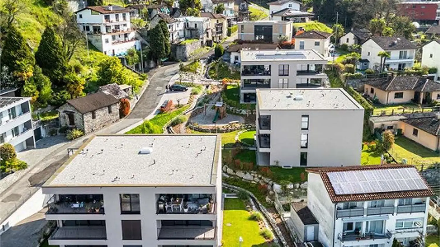 Appartement meublé à louer - Via Mulini 24, 6596 Gordola