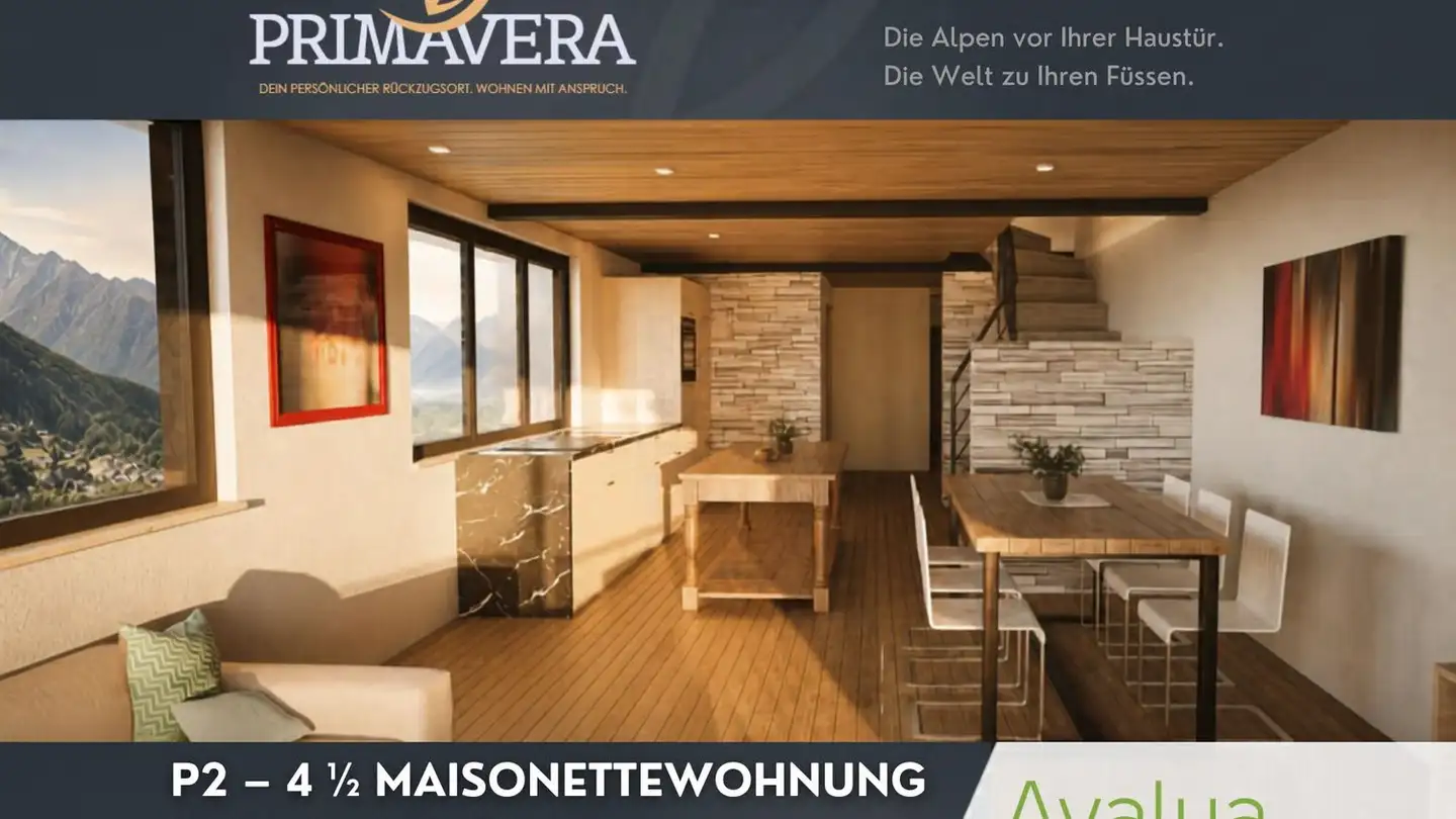 Duplex à vendre - Seilbahnstrasse 19, 3910 Saas-Grund - Photo 2