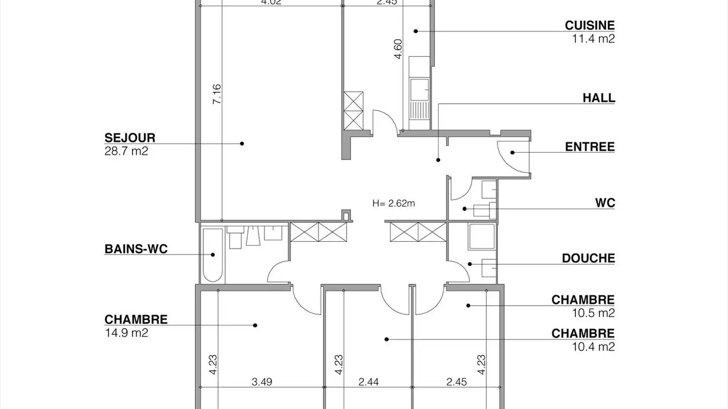 Appartamento in affitto - 1218 Le Grand-Saconnex - Foto 4