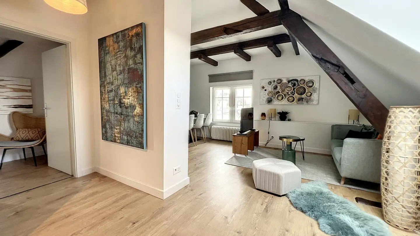 Möblierte Wohnung mieten - Route De Fribourg 27, 1784 Courtepin - Foto 2