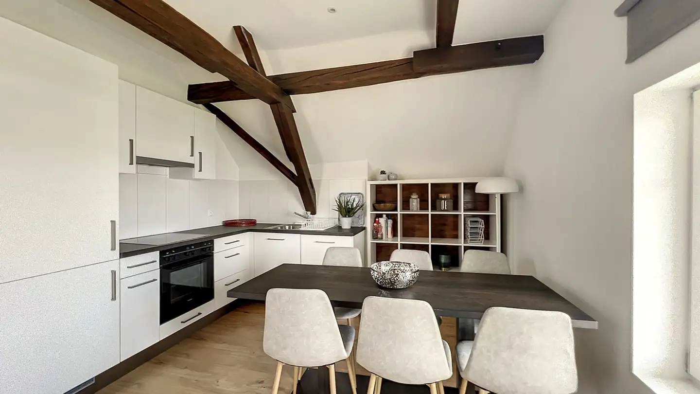 Möblierte Wohnung mieten - Route De Fribourg 27, 1784 Courtepin - Foto 3