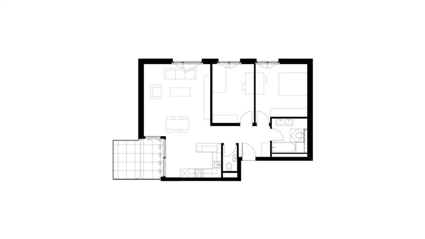 Appartement à louer - Chemin Du Grand-Champ 19, 1008 Prilly - Photo 2