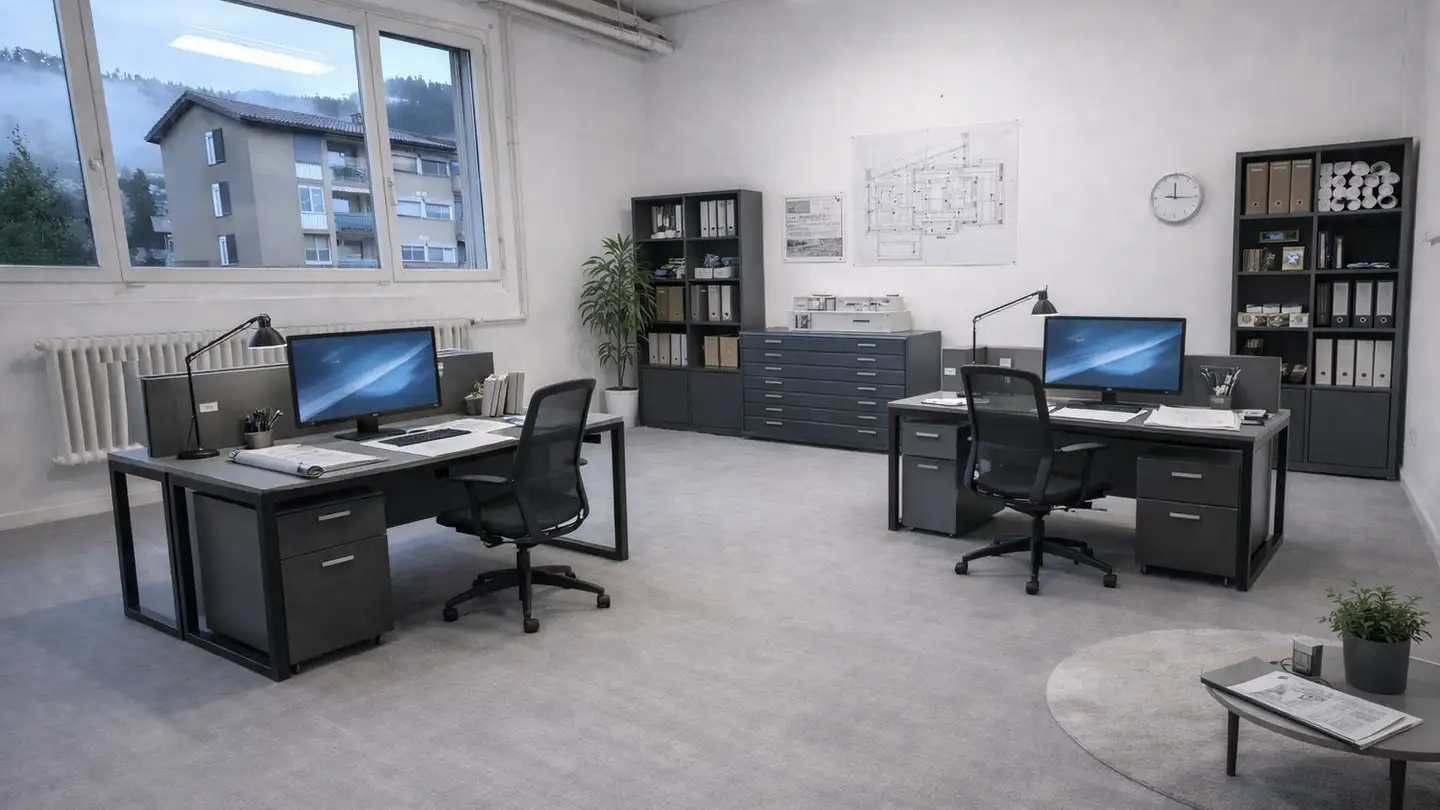 Commerciale in affitto - Burgfeldweg 13, 3612 Steffisburg - Foto 4