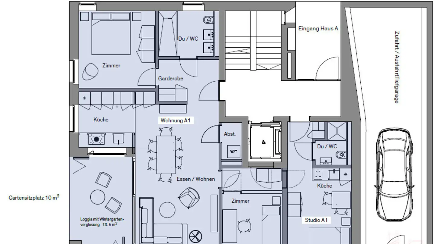 Penthouse kaufen - 7440 Andeer