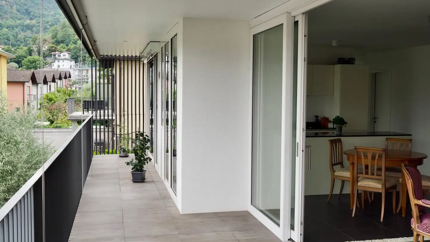 Appartement à louer - Via Trisnera, 6616 Losone