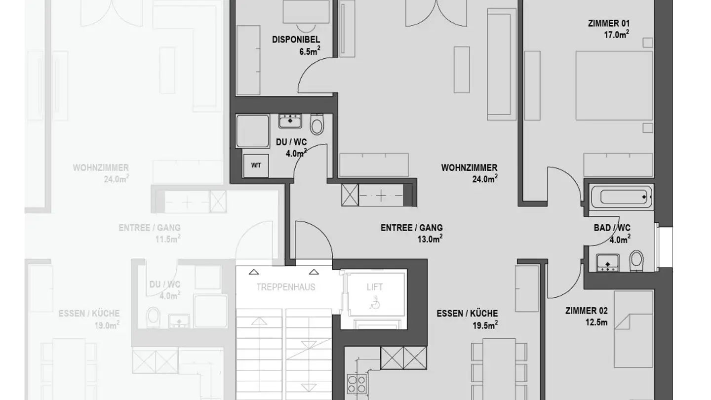 Appartement à louer - Farmerstrasse 8, 8404 Winterthur - Photo 3