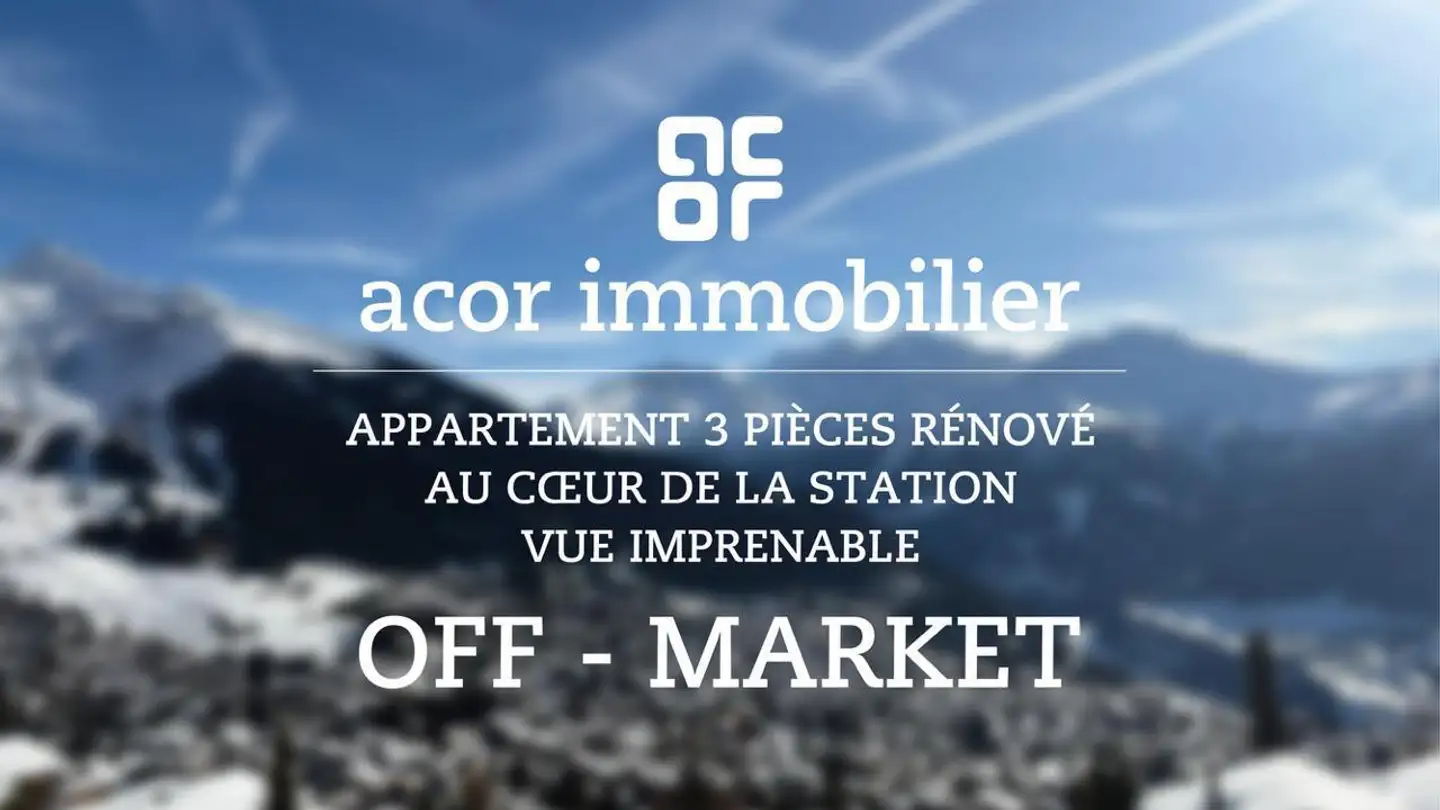 Appartement à vendre - 1936 Verbier
