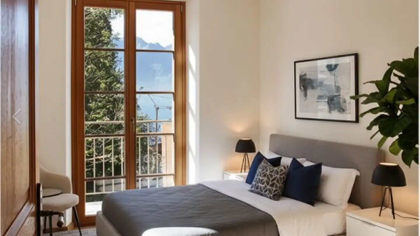 Appartement à louer - Sentier de la Boriodaz, 1820 Montreux - Photo 3