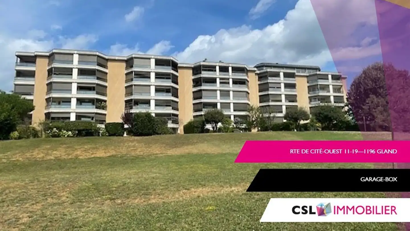 Single garage for rent - Route De Cité-Ouest, 1196 Gland
