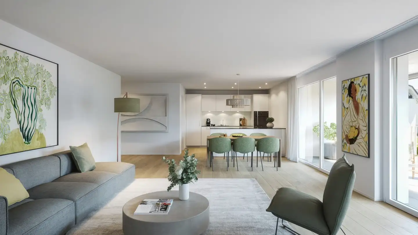 Appartement à vendre - Heumoosweg 7, 5622 Waltenschwil