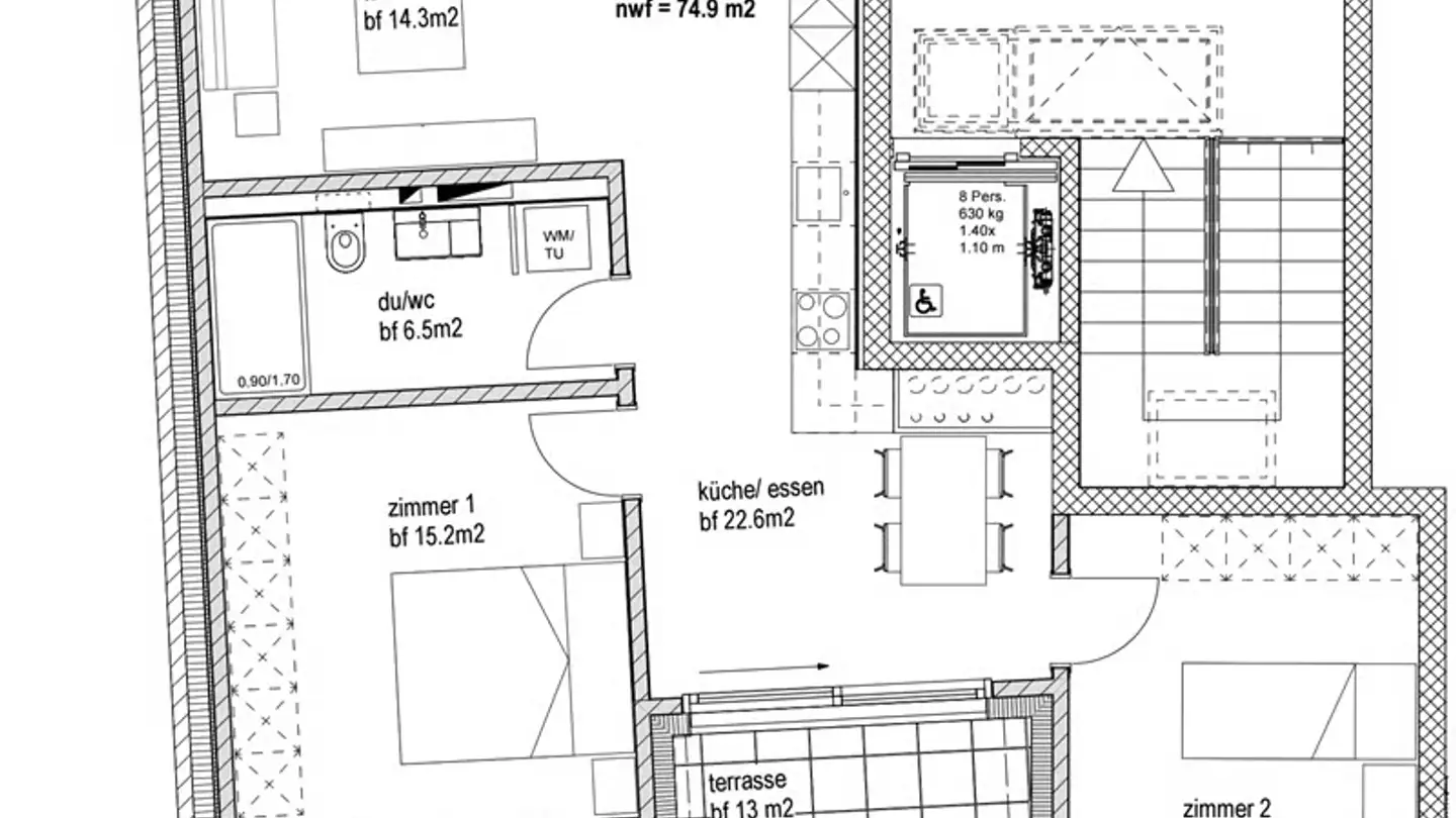 Appartement à louer - Rue De La Poste / Poststrasse 18, 2504 Biel/Bienne - Photo 3