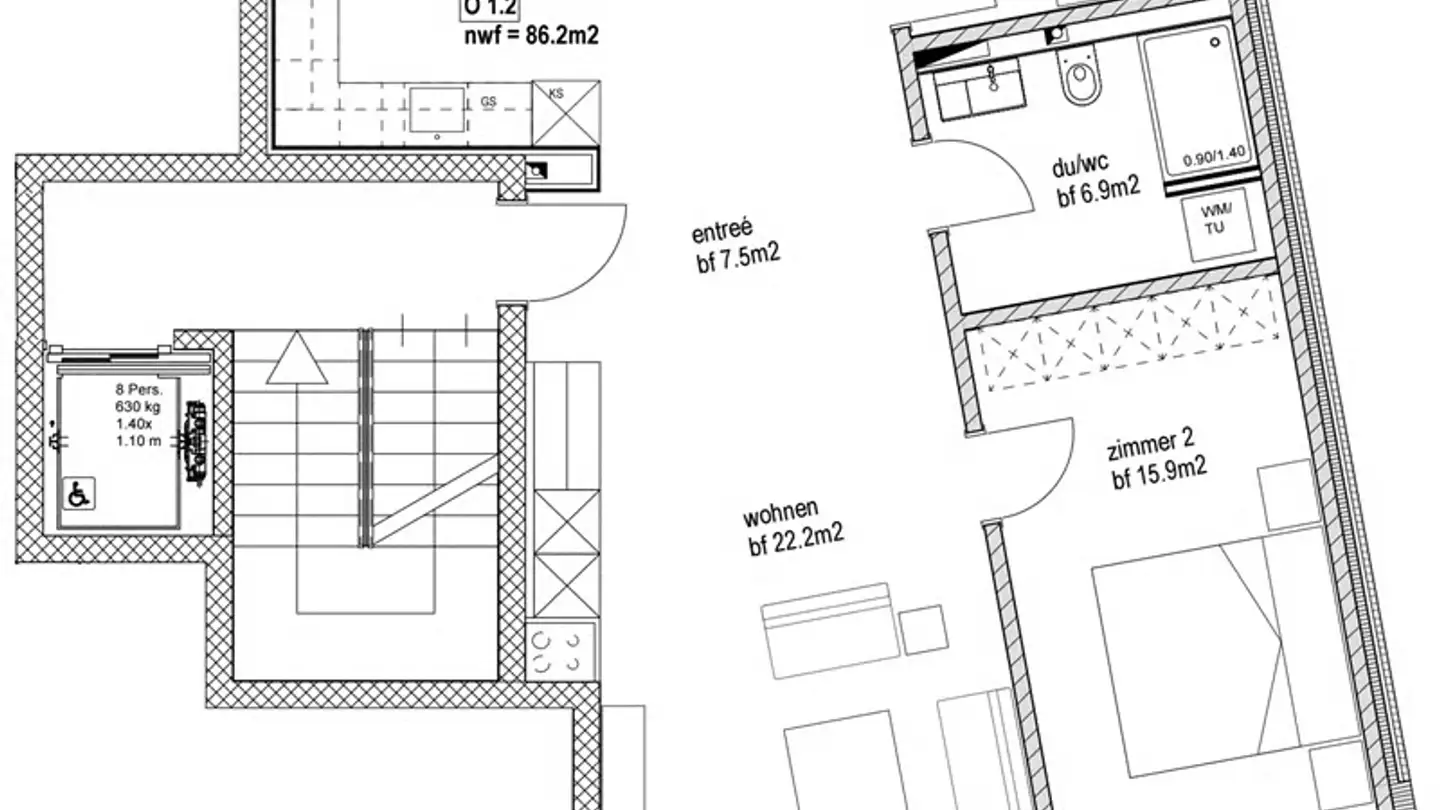 Appartement à louer - Rue De La Poste / Poststrasse 18, 2504 Biel/Bienne - Photo 3