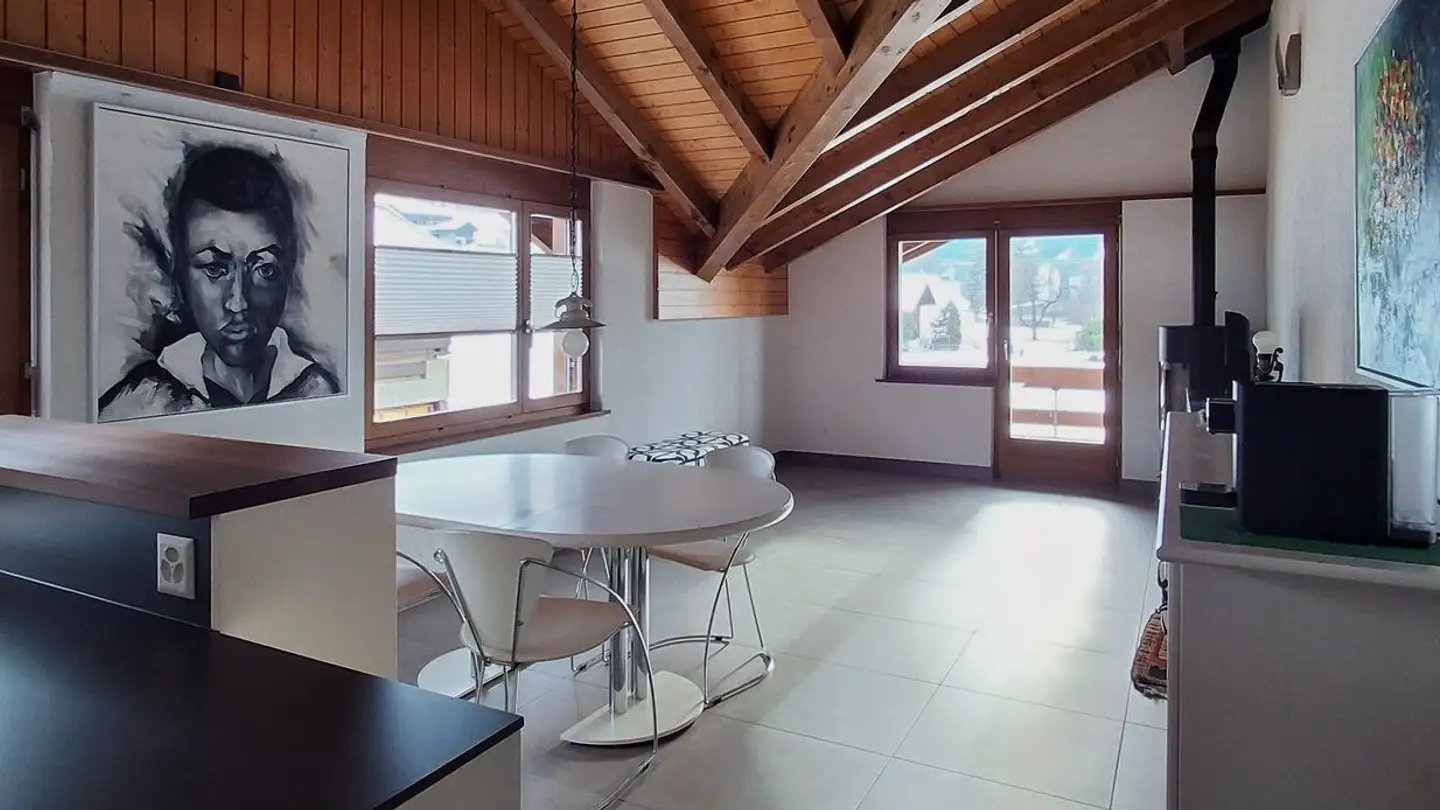Dachgeschosswohnung mieten - Oeyweg, 3714 Frutigen