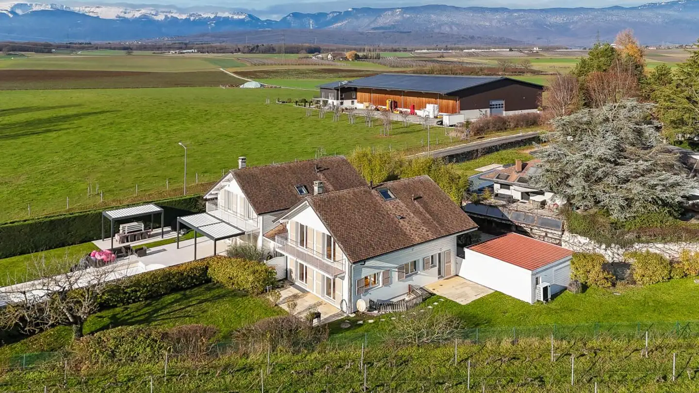 Maison en terrasse à vendre - 1291 Commugny