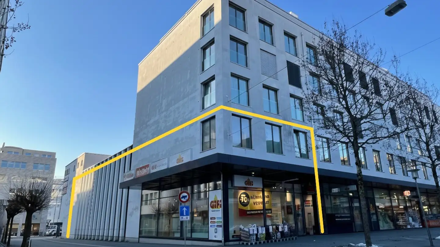 Commercial for rent - Bahnhofstrasse 47, 9470 Buchs SG