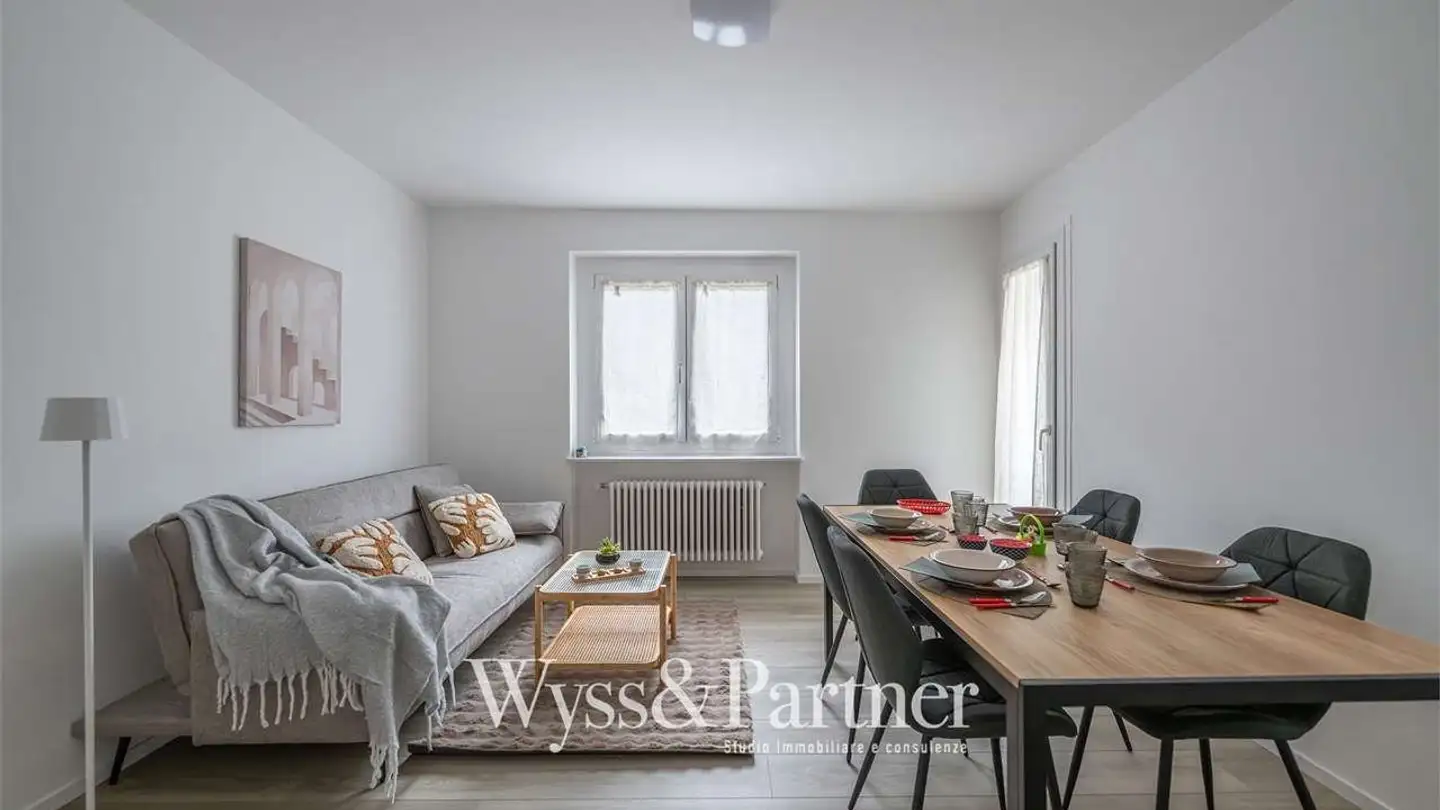 Appartement à louer - Via Somasèlva 2, 6743 Bodio TI
