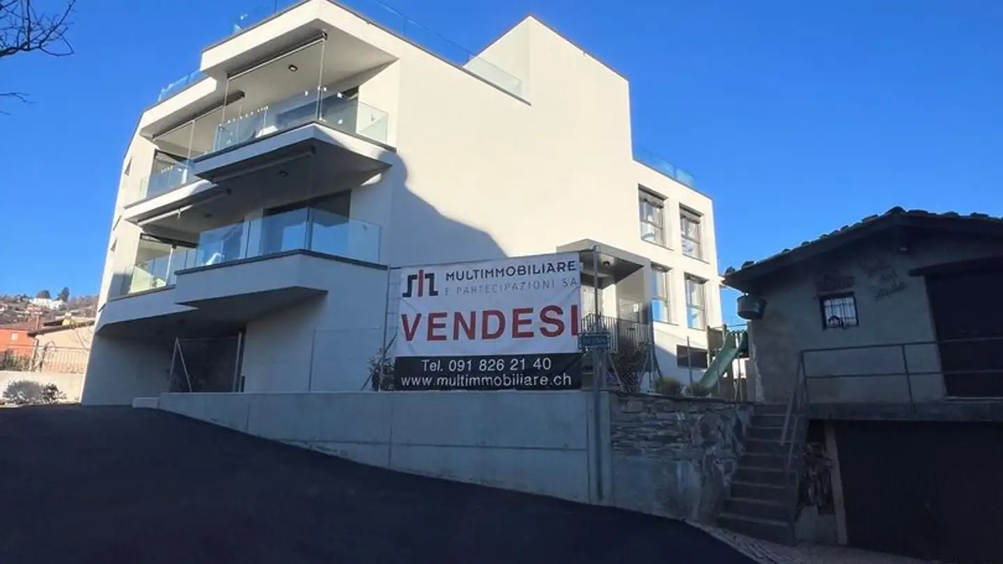 Attique à vendre - Via Clinto 1, 6952 Canobbio