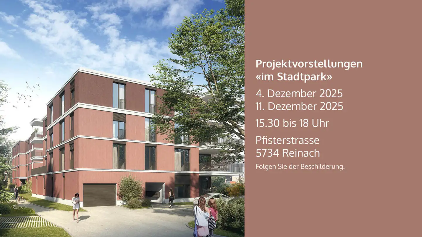 Wohnung kaufen - Pfistergasse 3a, 5734 Reinach AG