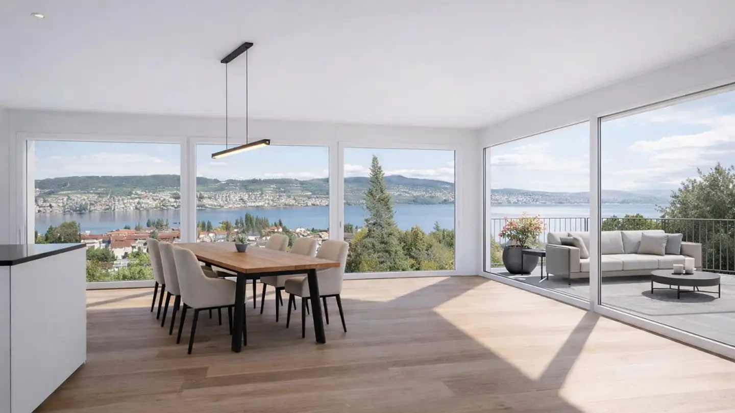 Penthouse mieten - Tobelrainstrasse 18, 8820 Wädenswil