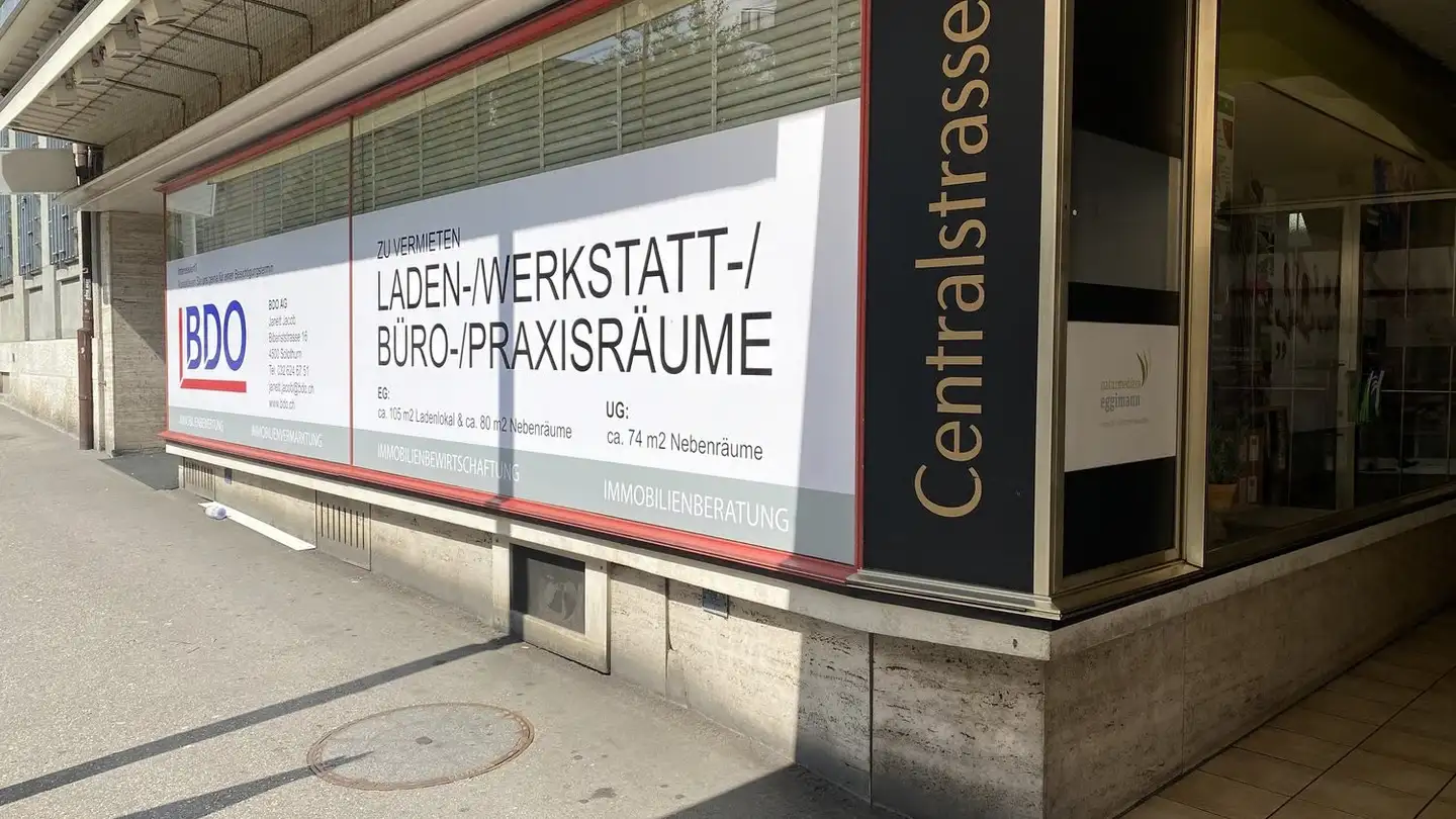 Commercial à louer - Centralstrasse 4, 2540 Grenchen