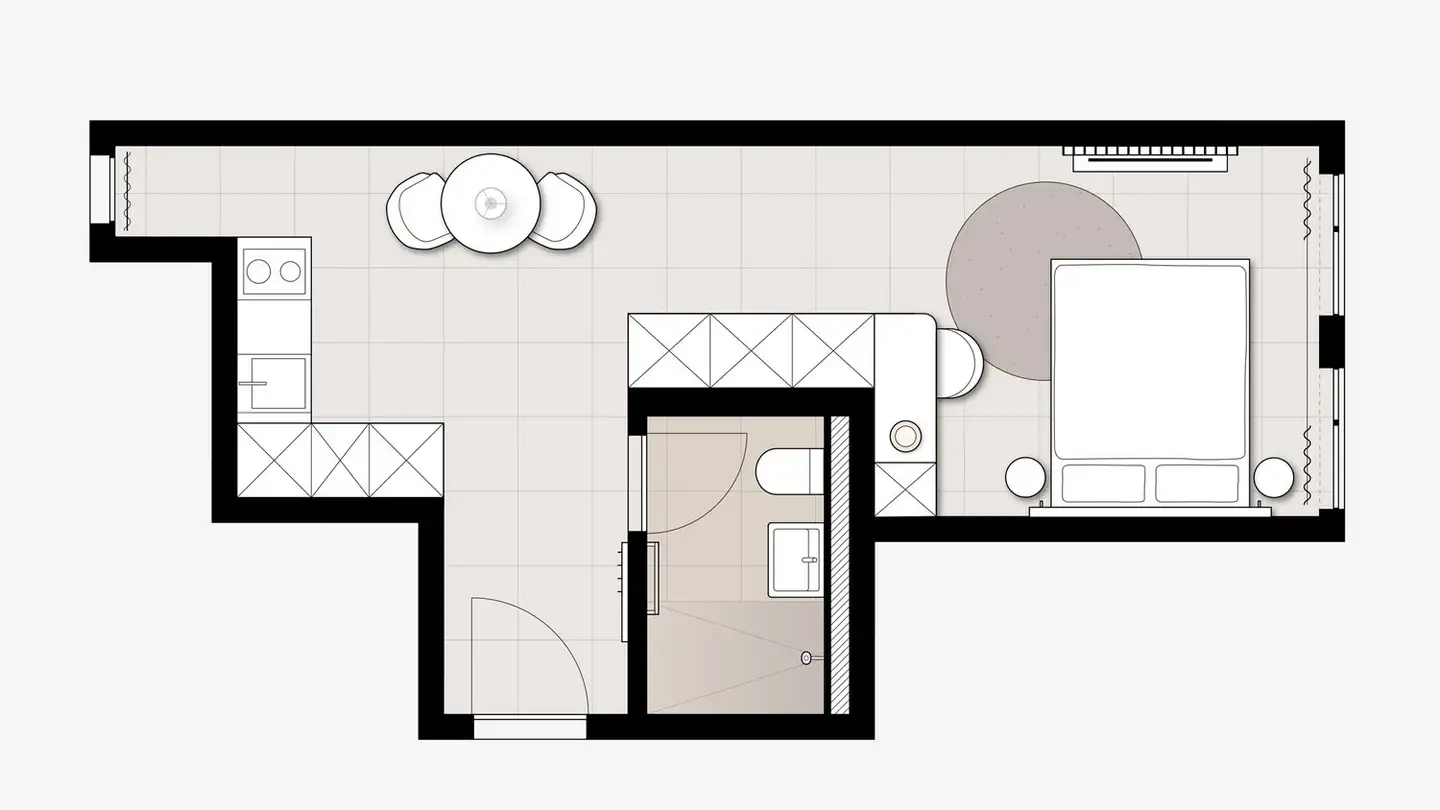 Appartement meublé à louer - Zeughausstrasse 5, 8004 Zürich - Photo 2