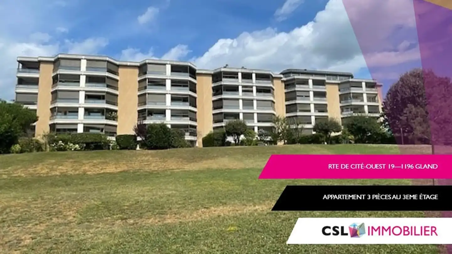 Appartamento in affitto - Route De Cité-Ouest 19, 1196 Gland