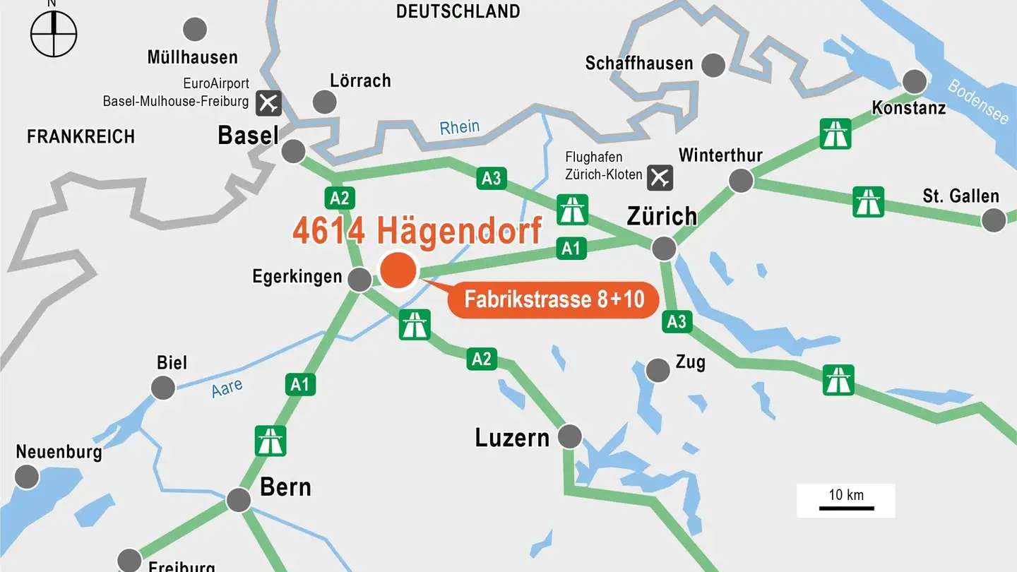 Bürofläche mieten - Fabrikstrasse 10, 4614 Hägendorf - Foto 4