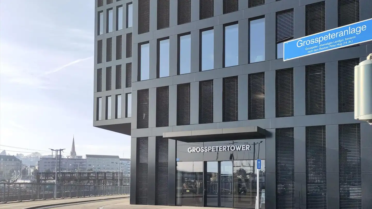 Bürofläche mieten - Grosspeteranlage 29, 4052 Basel