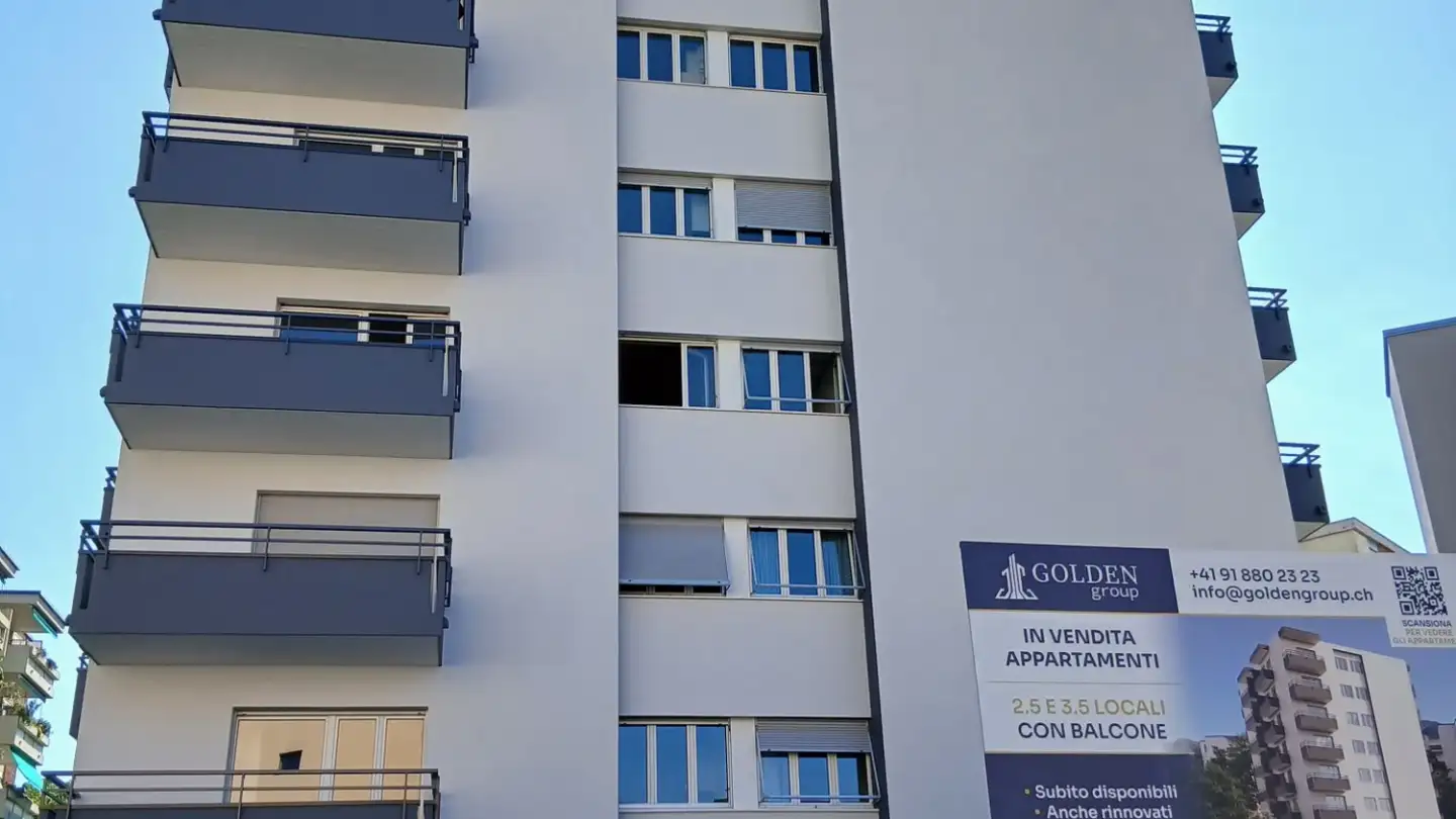 Wohnung mieten - Via Vincenzo D'alberti, 6600 Muralto